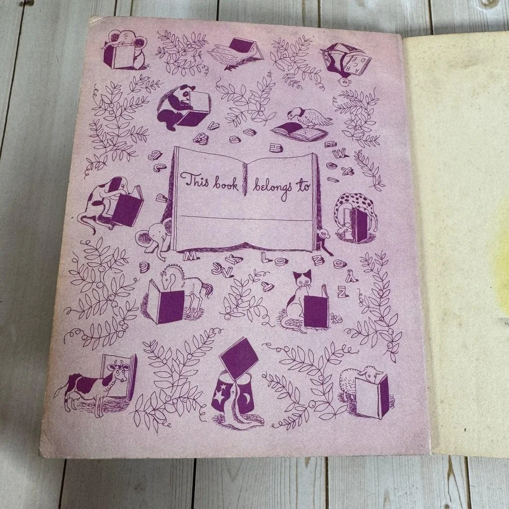 Prayers for Children Rachel Taft Dixon 1942 Little Golden Book Vintage Picture